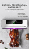 Electric Vacuum Sealer Built-In Cutter Kitchen Food Storage Seal Touch Button Dry/Wet Food Sealing Vacuum Packaging Machine
