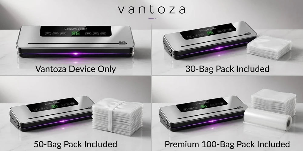 Electric Vacuum Sealer Built-In Cutter Kitchen Food Storage Seal Touch Button Dry/Wet Food Sealing Vacuum Packaging Machine